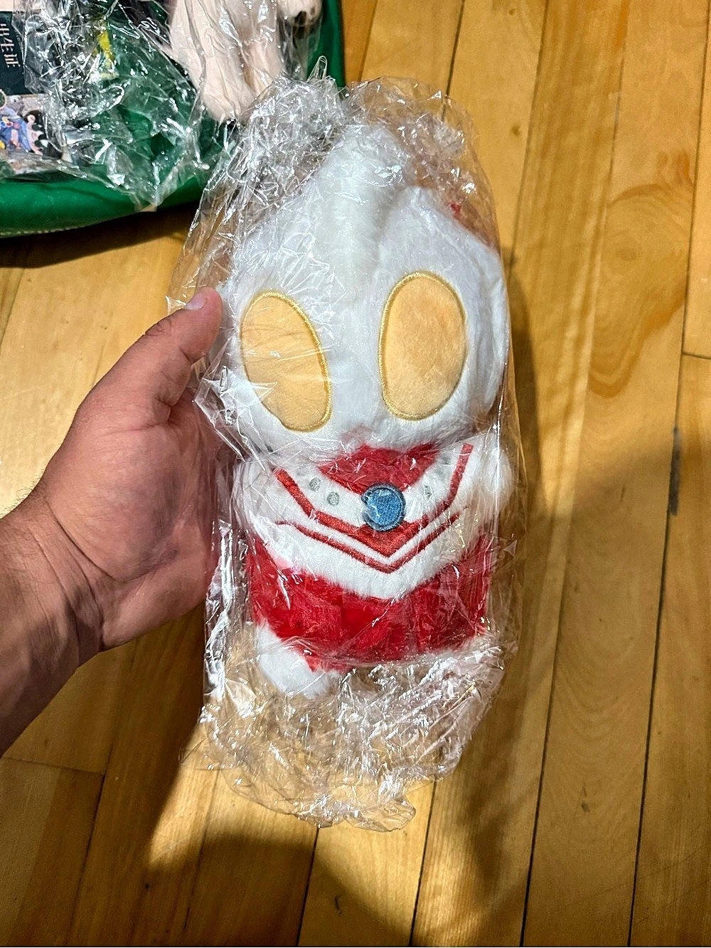 Bandai Ultra Hero Chibi Plush Ultraman Tiga White & Red